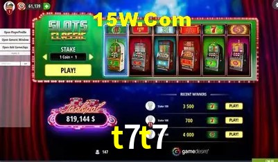 Recursos de Bônus t7t7